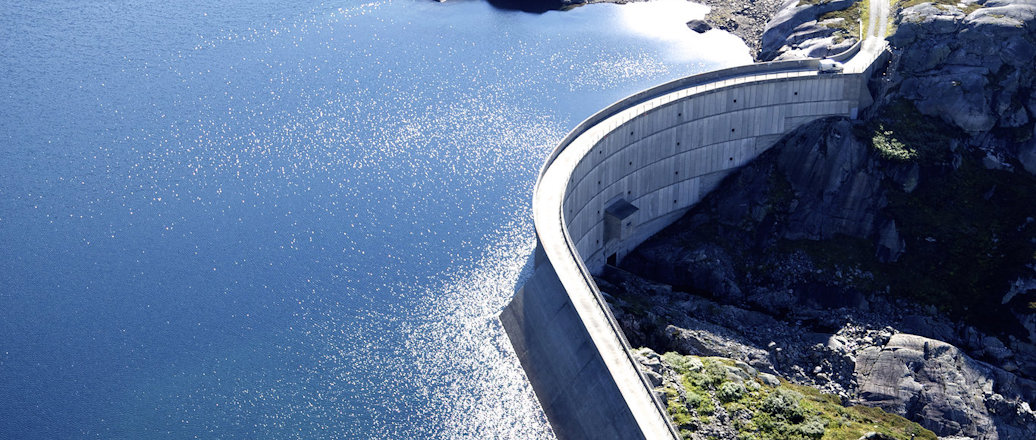 a bridge over a body of water