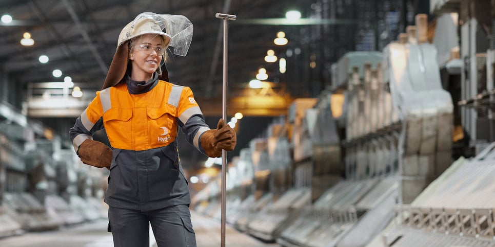 a person in a construction uniform